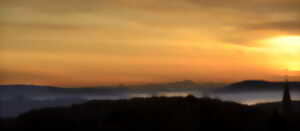 photo Randonnée crépusculaire accompagnée à Bibracte