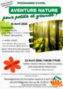 photo Rallye nature, atelier découverte, atelier créatif