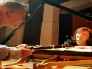 photo Duo Clariano, concert de Sylvie Médigue-Courtin et Thierry Besnard - Eglise de la Croupte