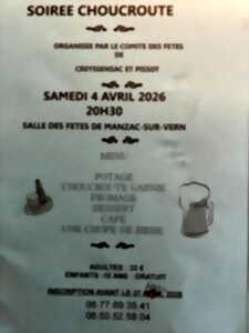 photo Soirée choucroute