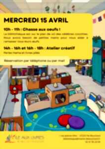 photo Chasse aux oeufs à L'Île aux Livres