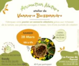 photo Atelier de vannerie buissonnière