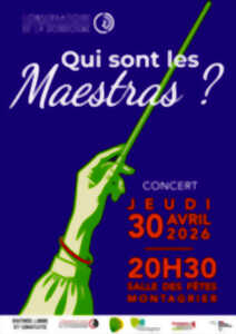 photo Qui sont les Maestras - Concert des élèves du conservatoire