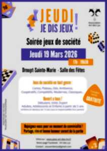 photo Soirée Jeux de Société à la salle des fêtes de Droupt-Sainte-Marie