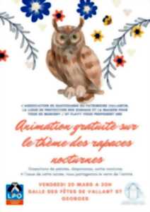 photo Animation sur les rapaces nocturnes à Vallant-Saint-Georges