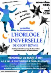 photo Projection du documentaire l'horloge universelle