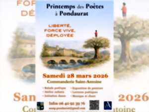 photo Printemps des Poètes à Pondaurat