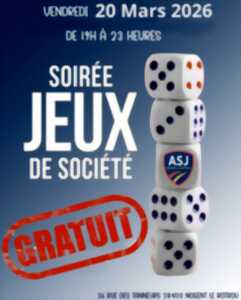 photo Soirée jeux de société à l'ASJ