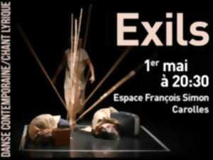 photo Exils - Danse contemporaine et chant lyrique