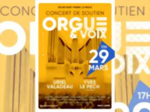photo Concert de soutien: Orgue et voix