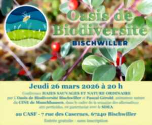 photo Conférence Haies Sauvages et Nature Ordinaire