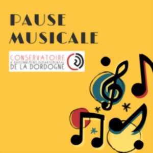 photo Pause musicale par le Conservatoire à rayonnement départemental de la Dordogne