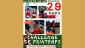 photo Le Challenge de printemps revient au stade Firmin-Daudou