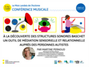 photo Conférence musicale de Martine PERNOUD - Mois Landais de l'Autisme