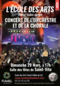 photo Concert de l'orchestre et de la chorale de l'Ecole des Arts Fumel Vallée du Lot