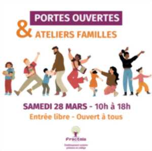 photo Portes ouvertes et Ateliers famille à l'Ecole Fractale de Chauray