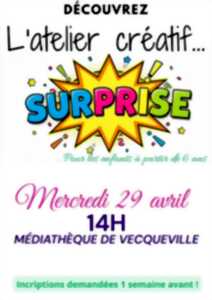 photo Atelier créatif surprise