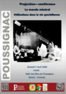 photo Projection-conférence sur le monde minéral