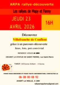 photo LES RALLYES DE MAPY ET FANNY: VILLEFRANCHE DE CONFLENT