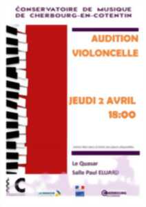 photo L'heure musicale - Audition violoncelles