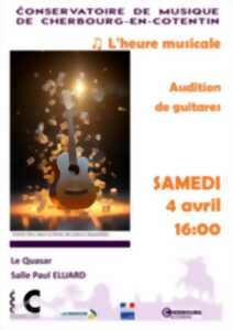 photo L'heure musicale - Audition guitares