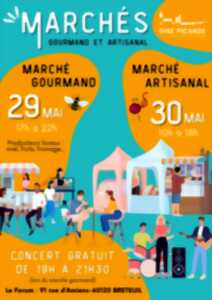 photo Marché gourmand et concert