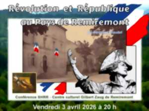 photo Conférence : Révolution et République au Pays de Remiremont