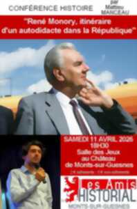 photo Conférence au Château de Monts-sur-Guesnes