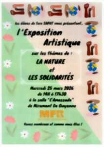photo Exposition artistique des élèves de 1ere SAPAT de la MFR