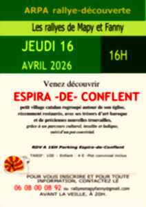 photo LES RALLYES DE MAPY ET FANNY : ESPIRA-DE-CONFLENT