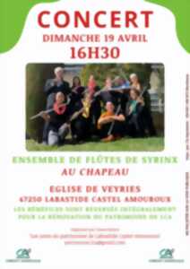 photo Concert de l'ensemble de flûtes de Syrinx