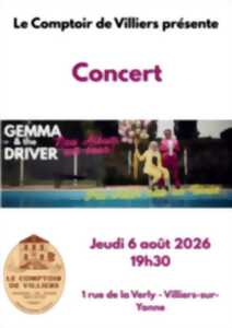 photo Le Comptoir de Villiers présente : Gemma & the Driver en concert