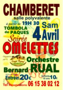photo Soirée omelettes à Chamberet