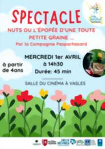 photo Spectacle : Nuts ou l'épopée d'une petite graine