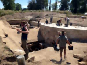 photo Visite commentée des fouilles de l'Abbaye de Grandmont en juillet