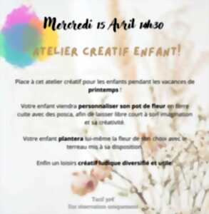 photo Atelier créatif pour les enfants !