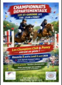 photo Championnats départementaux : club et poney