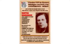photo Conférence-débat sur la vie de Marta Desrumaux