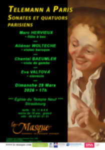 photo Georg Philipp Telemann, un voyage à Paris