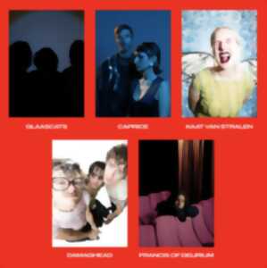 photo CAPRICE + GLAASCATS + KAAT VAN STRALEN + DAMAGHEAD + FRANCIS OF DELIRI