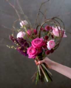 photo Les ateliers du Salon Chambard - Le coeur en fleurs, composition florale