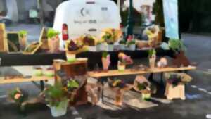 photo Marché aux fleurs et aux plants