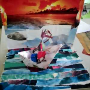 photo Diorama – Le voyage du loup de papier