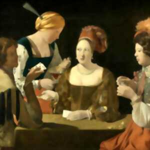 photo Micro-Folie : Raconte moi une œuvre - Le Tricheur à l'as de carreau