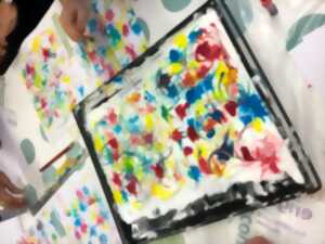 photo Atelier enfant : Fabrication de papier marbré (à partir de 6 ans, accompagné d’un adulte)