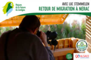 photo Retour de migration à Nérac avec Luc Stemmelen
