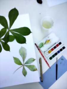photo Atelier herbier aquarelle