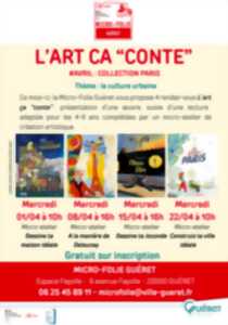 photo L'art ça conte - Mona Lisa + micro - atelier Dessine ta Joconde