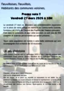 photo Commémoration et Hommage au Commandant Guesnet