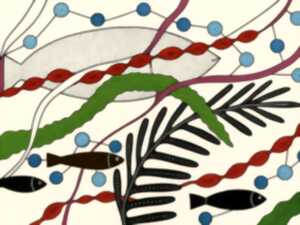 photo Exposition Les poissons à l'encre de Chine